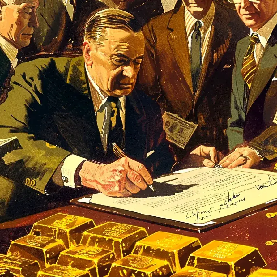 The Day the Dollar Ditched Gold