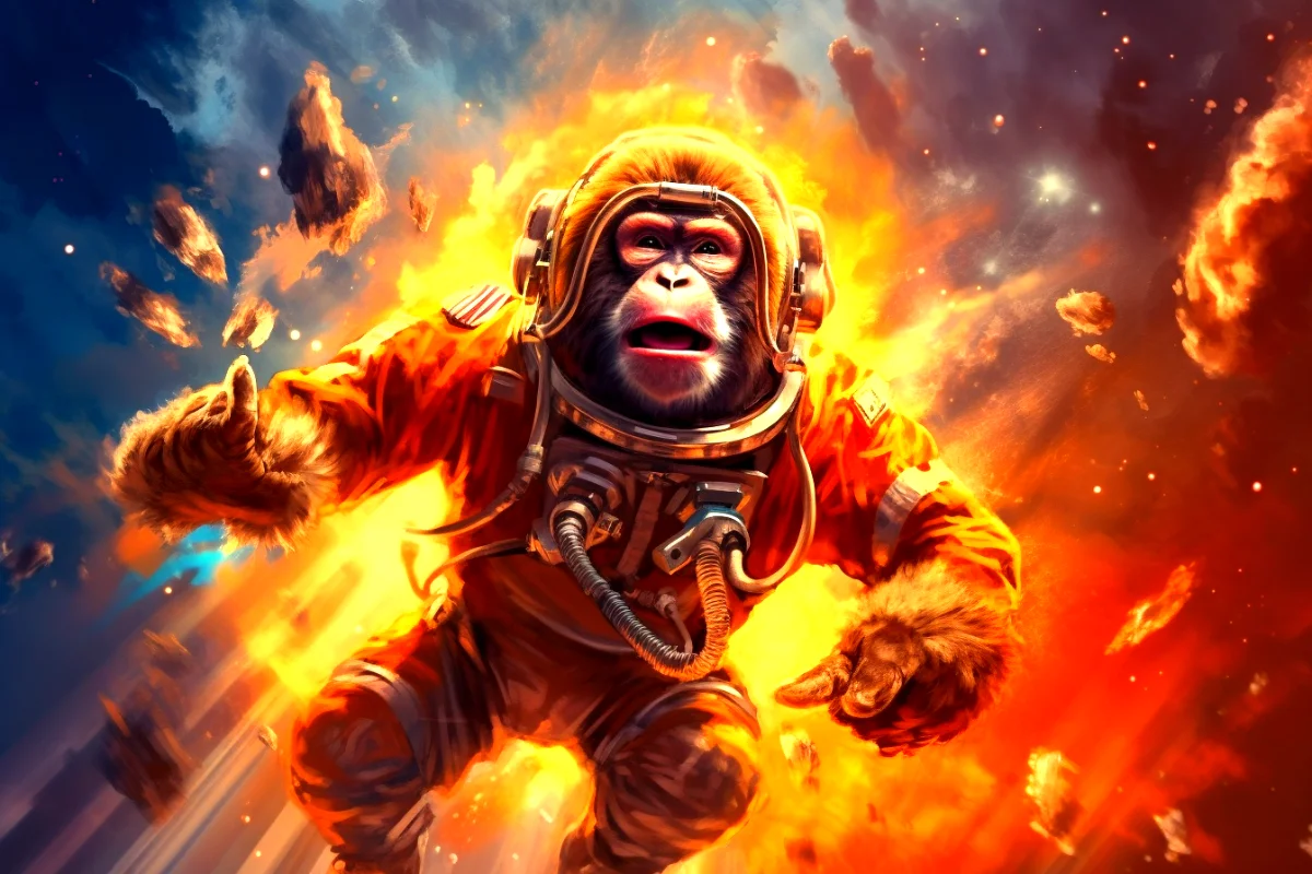 Albert ii becomes first monkey in space.