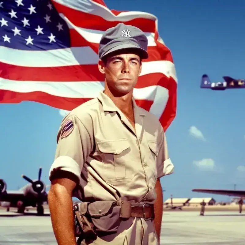 Joe DiMaggio's Patriotic Transition from Yankees to Army 🇺🇸⚾️