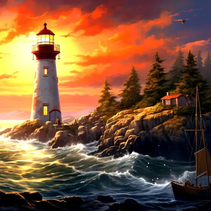 Lighting the Way: The First North American Lighthouse Story