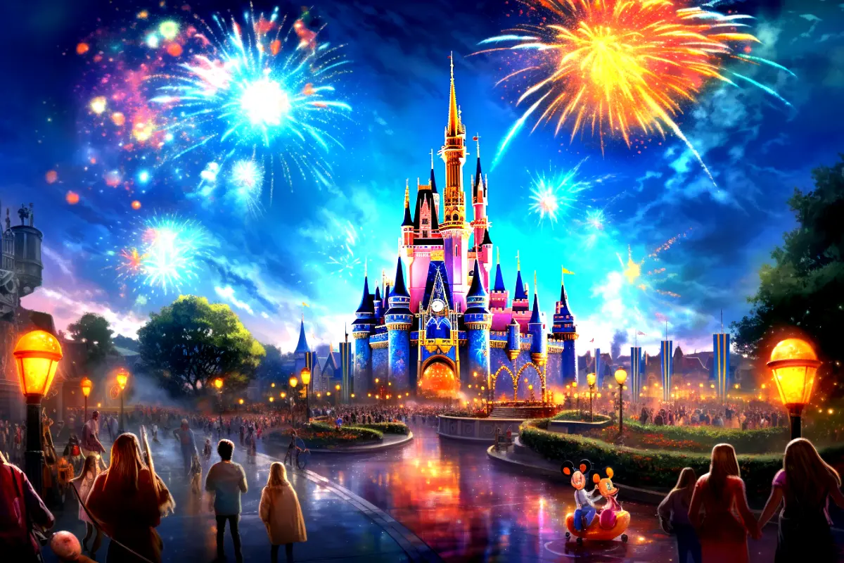 Walt disney world opens.