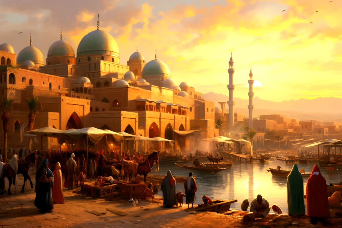 Baghdad founded.