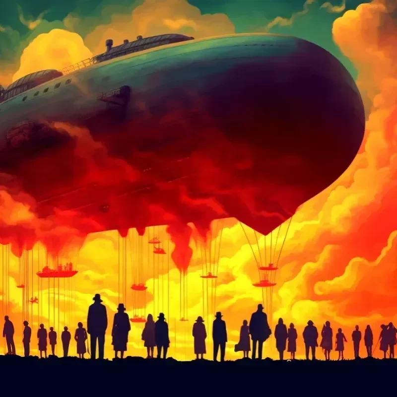 The Hindenburg Disaster: Escape from the Sky Inferno 🔥✈️🎈🚒 🚑