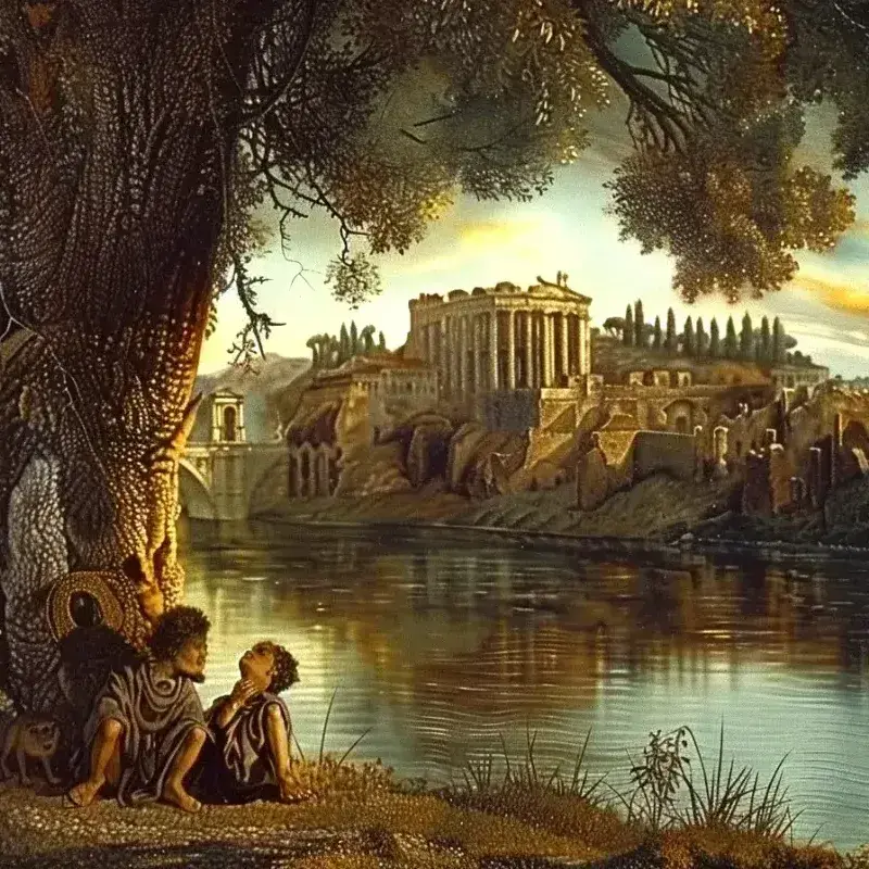 The Founding of Rome: A Mythical Journey of Twins and Triumphs 🙌🐺🏛️