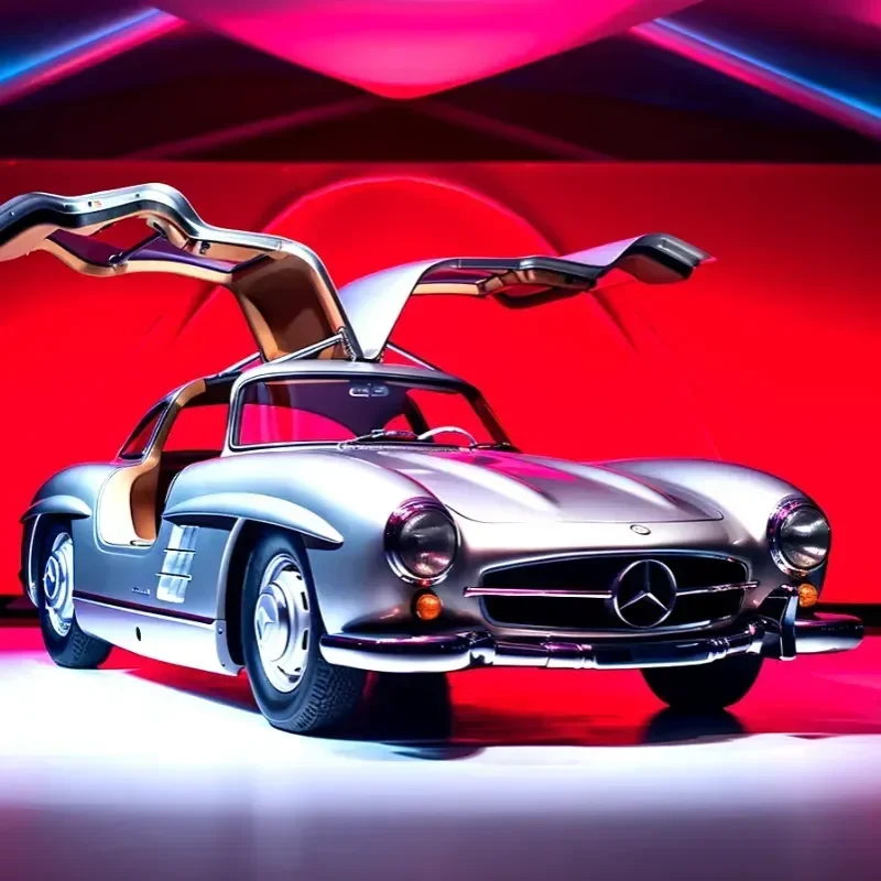 The Enchanting 1955 Mercedes-Benz SLR Coupe