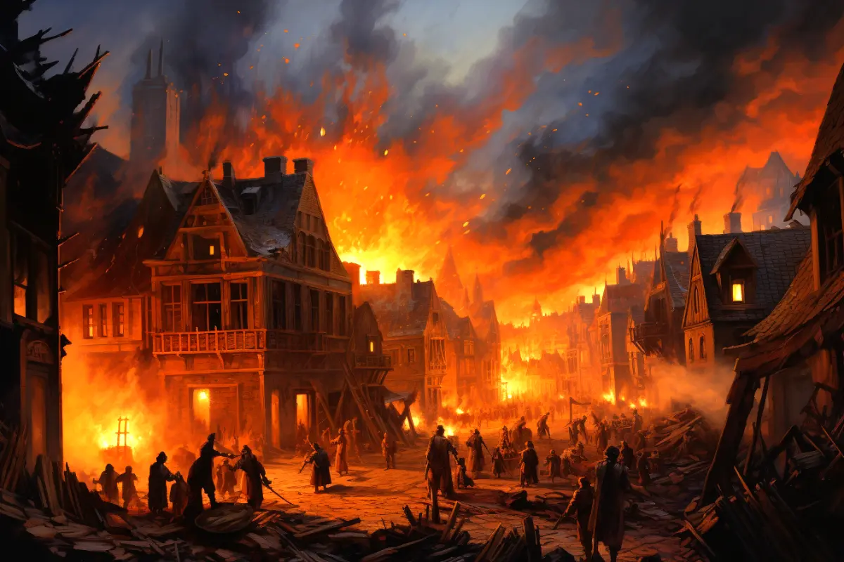 Great chicago fire.