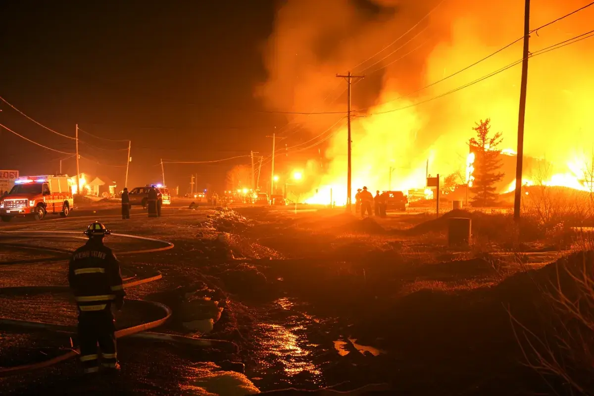 Train Toxic Chemical Derails.