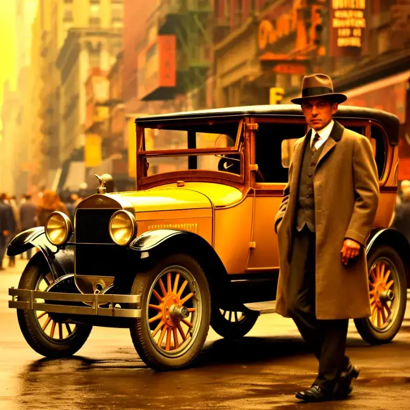The Founding of Yellow Cab: A Taxi Revolution in 1910.