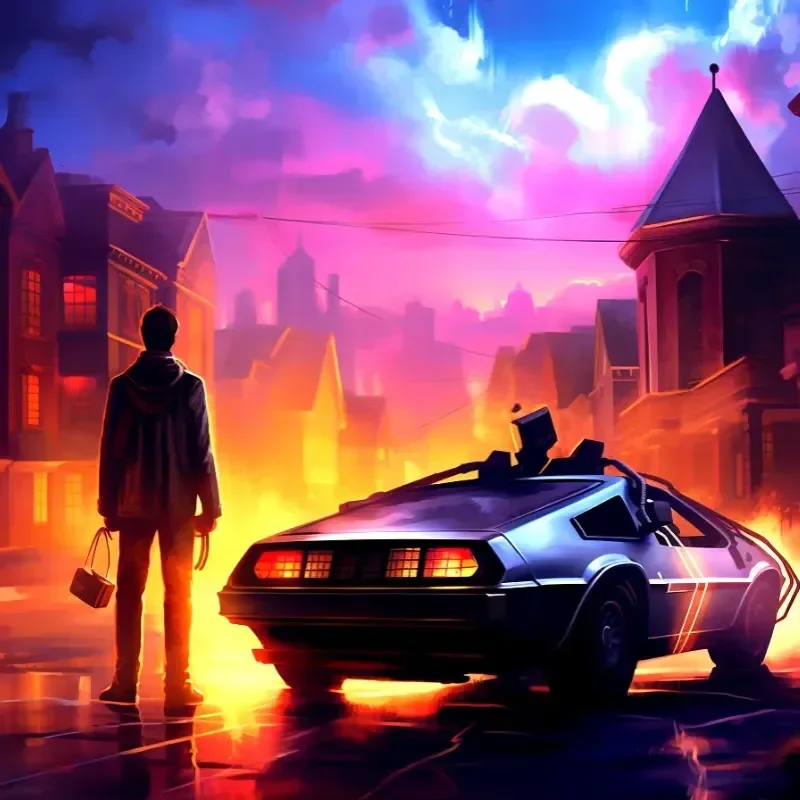 The Iconic Debut of 'Back to the Future': A Cultural Milestone 🎬🚗💨