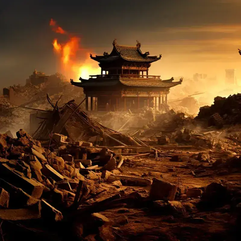 Gansu Earthquake: A Day of Desolation and Resilience 🌍💔