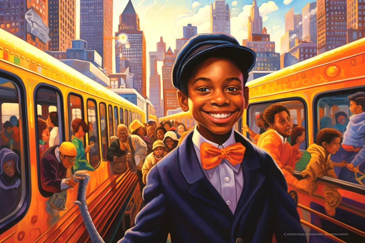Keron thomas takes nyc subway on joyride.