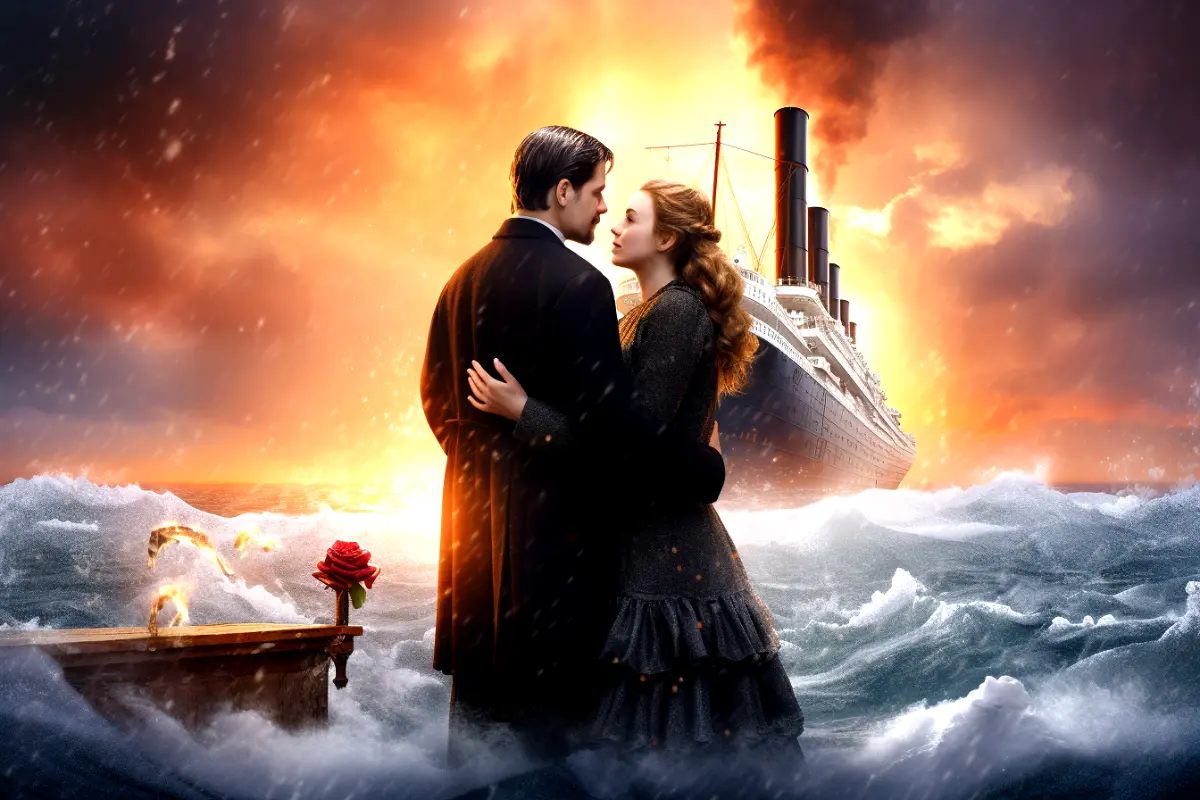 Titanic Premieres In American Movie Theaters.