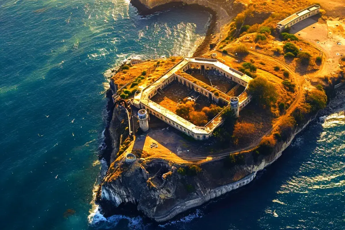 First Prisoners At Guantanamo Bay.