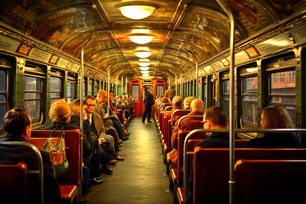 New york city subway begins operations.