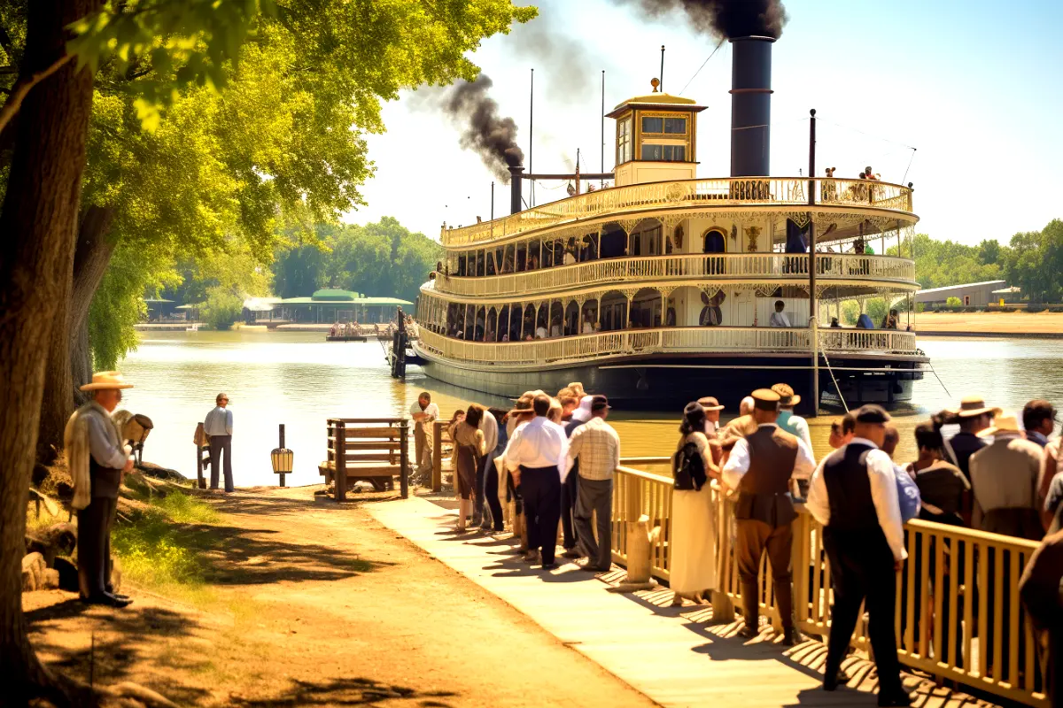 First showboat.