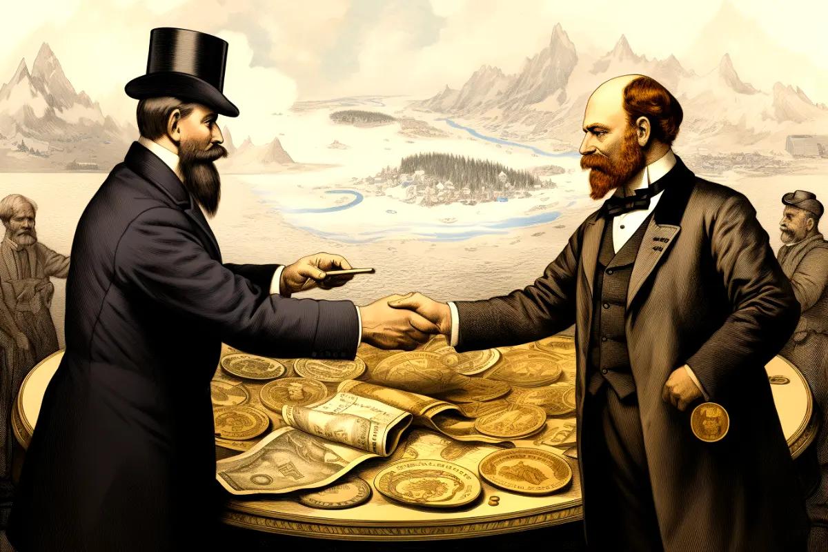 Us took possession of alaska from russia.