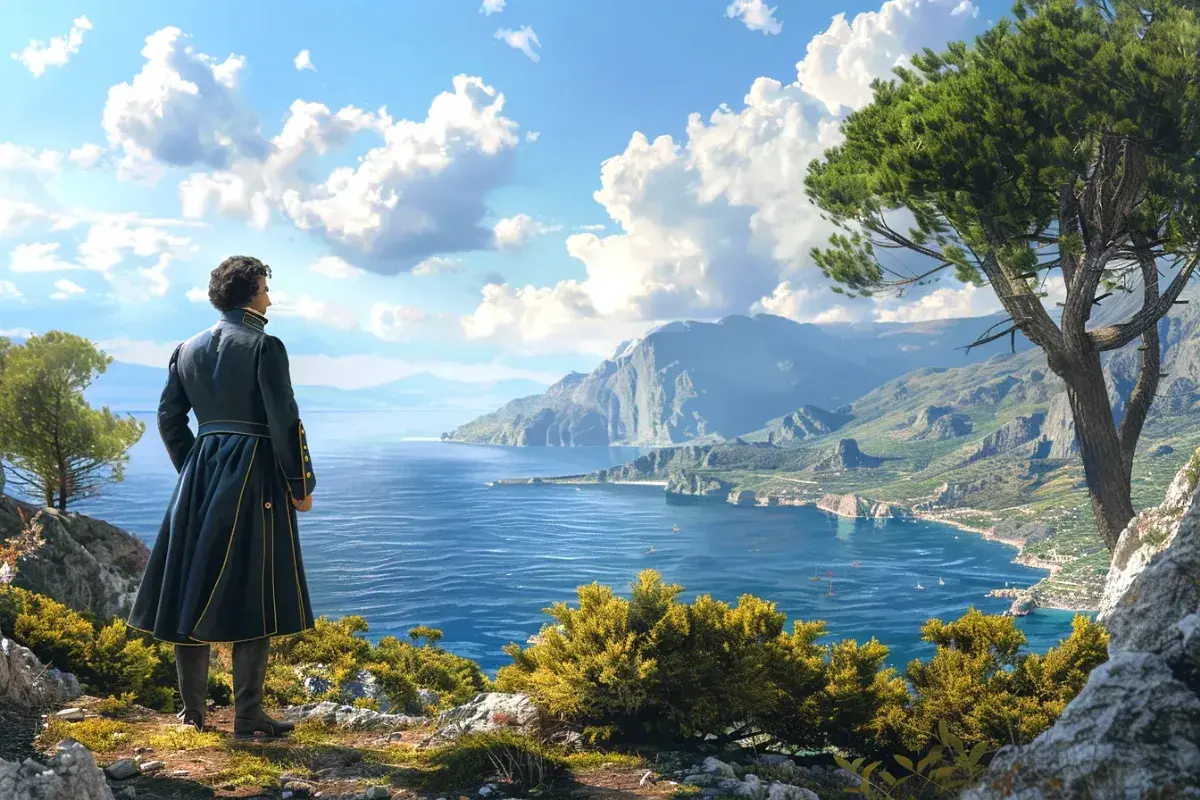 Napoleon Exiled To Elba.