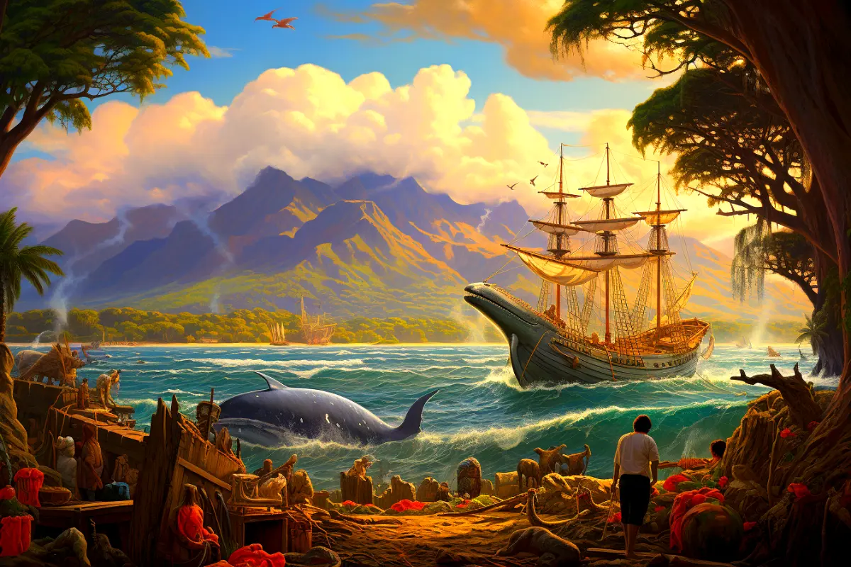First whaling ship in hawaii.