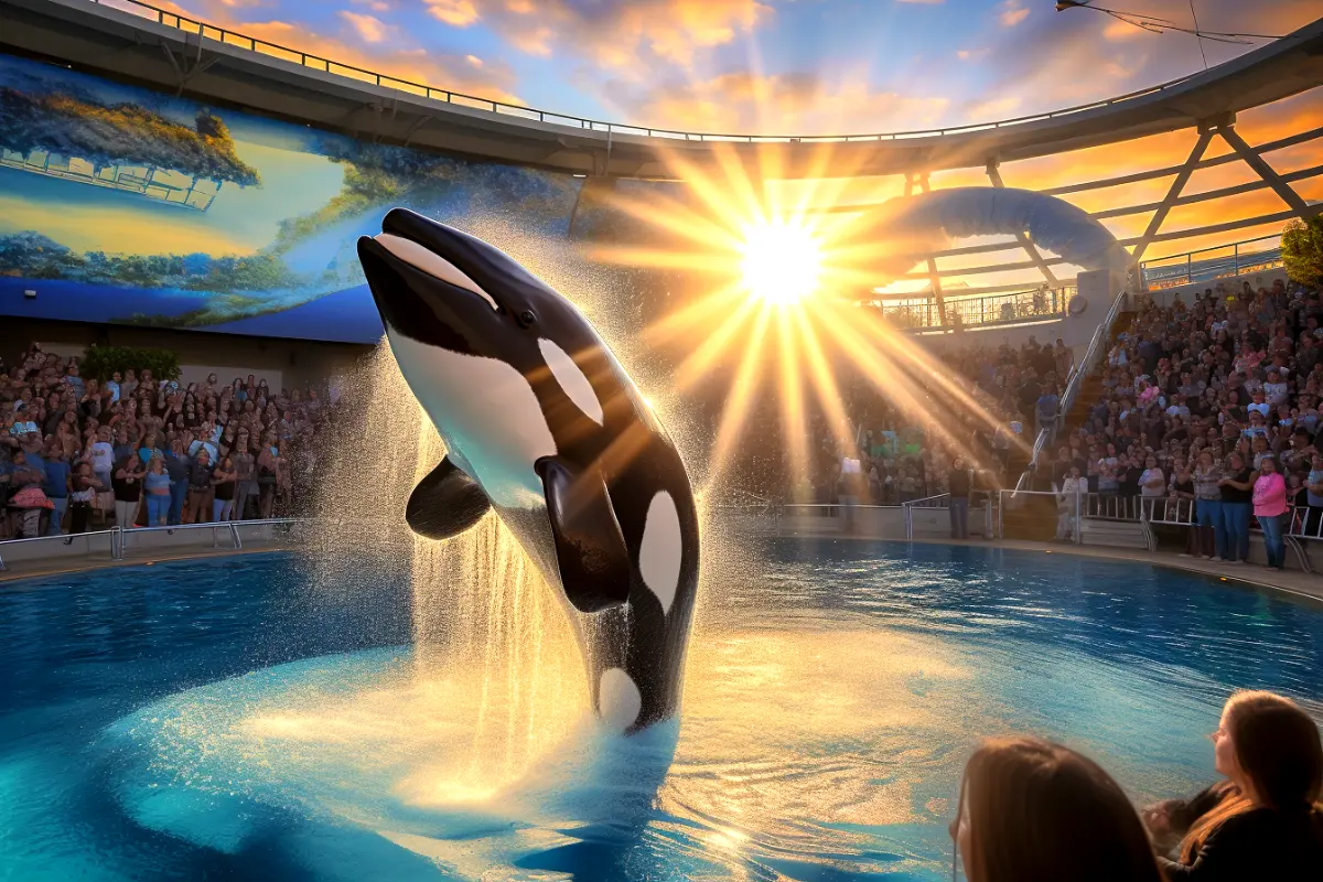 Shamu born at sea world.