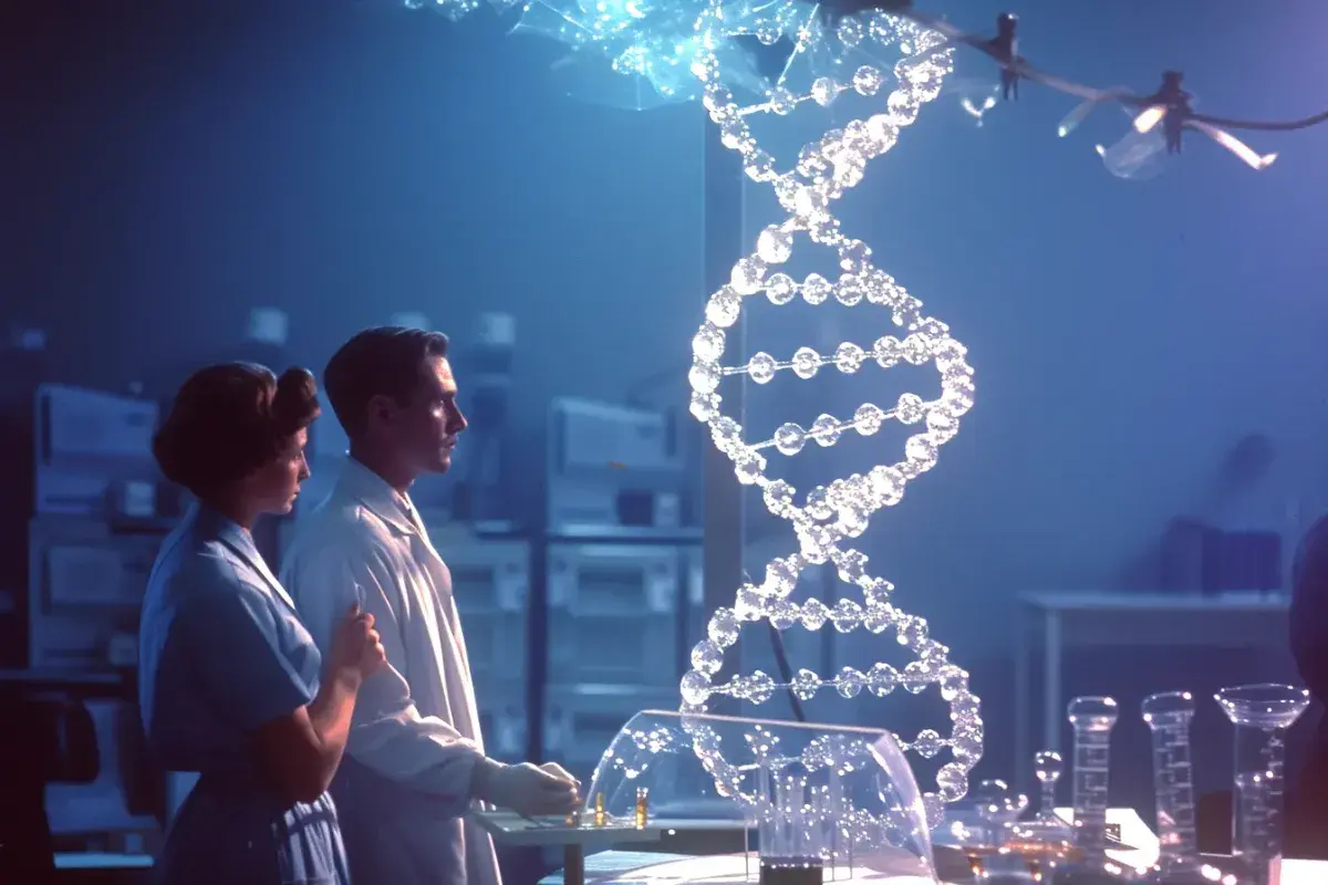 Dna Structure Discovered.