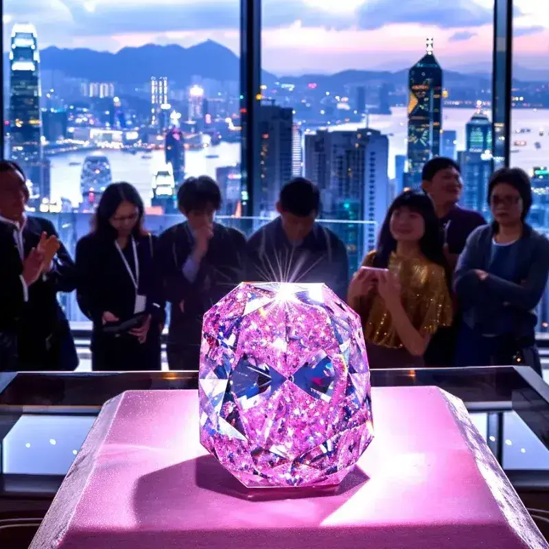 The Pink Star Diamond: A Record-Breaking Jewel