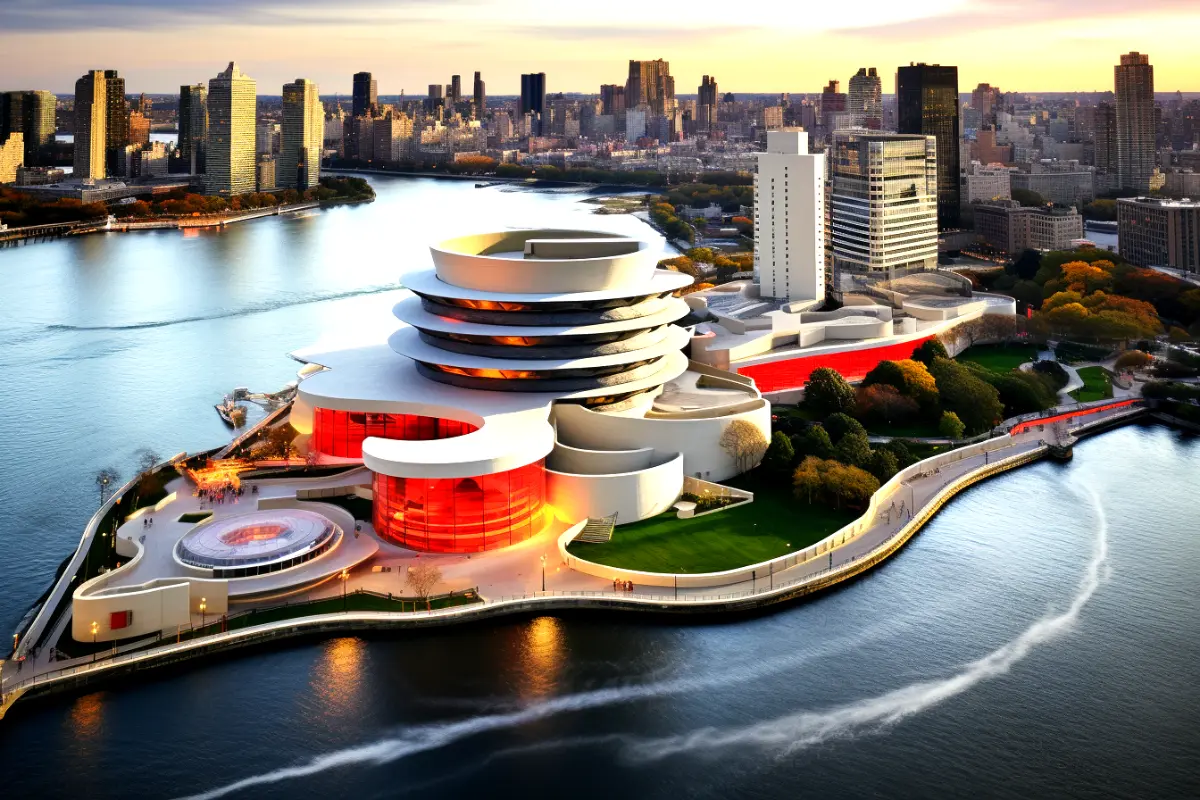 Guggenheim museum opens in new york.