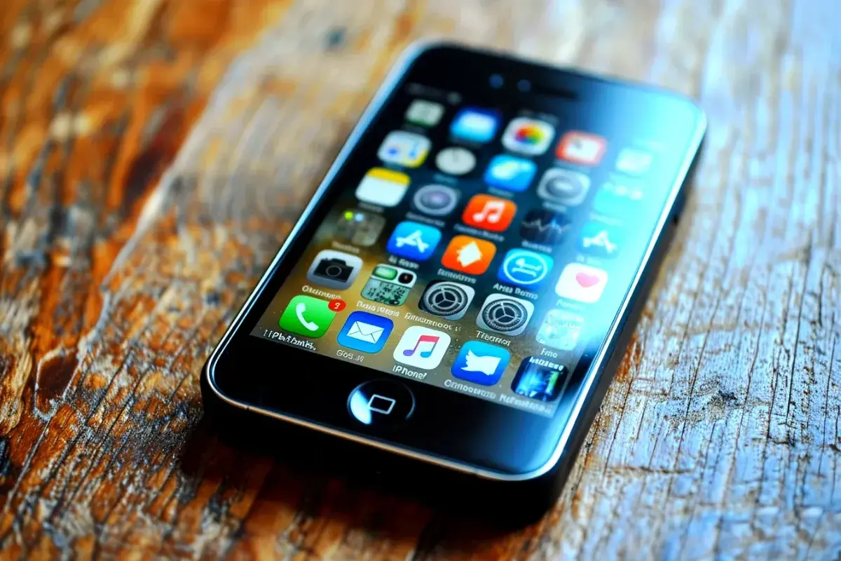 Steve Jobs Unveils Iphone.