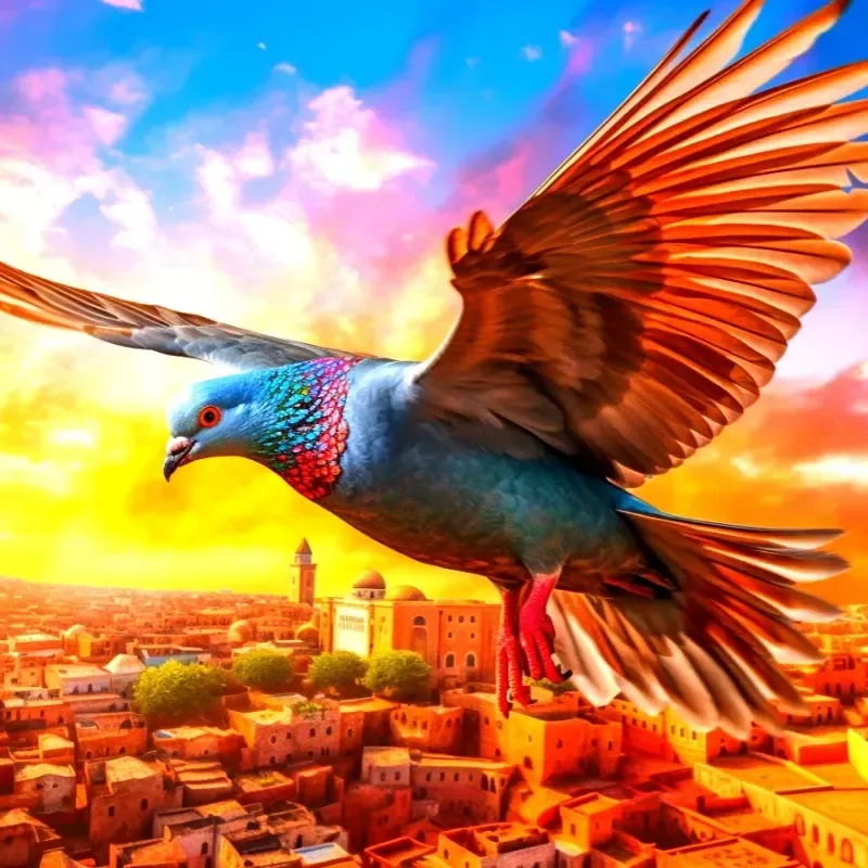 Epic Journey of a Homing Pigeon: Namibia to London in 1845!
