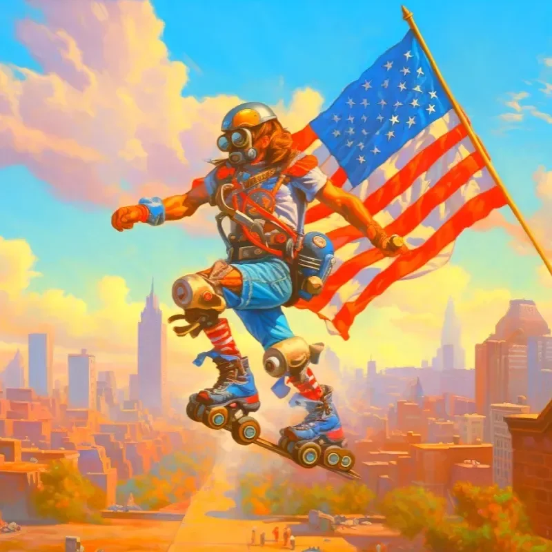 Ted Coombs' Roller-Skate Odyssey