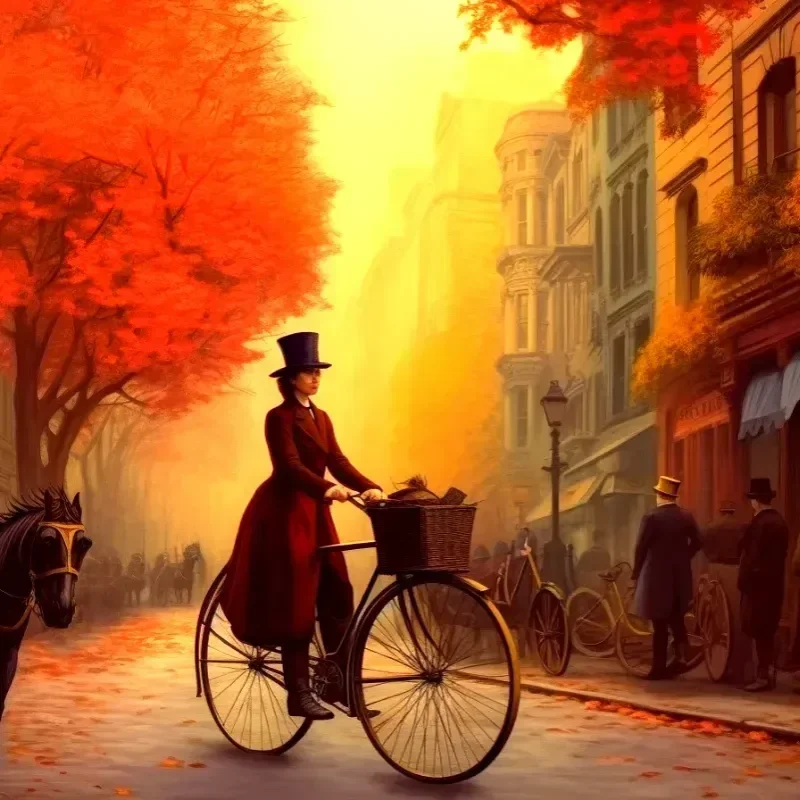 The Day Bicycles First Rolled into New York City 🚲🗽 1819's Swift Walkers!