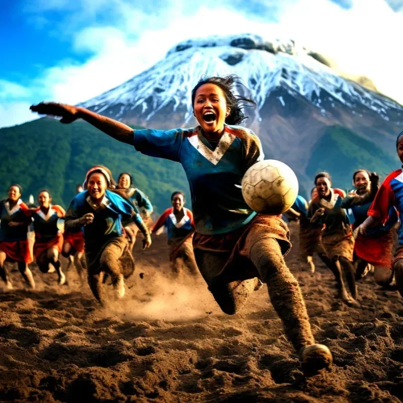 Breaking Records: The Highest Altitude Football Match on Kilimanjaro ⚽️🏔️