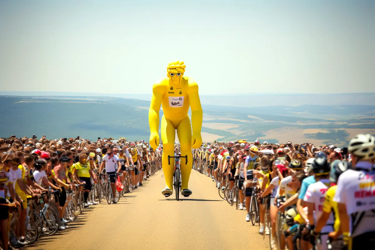 Tour de france created.