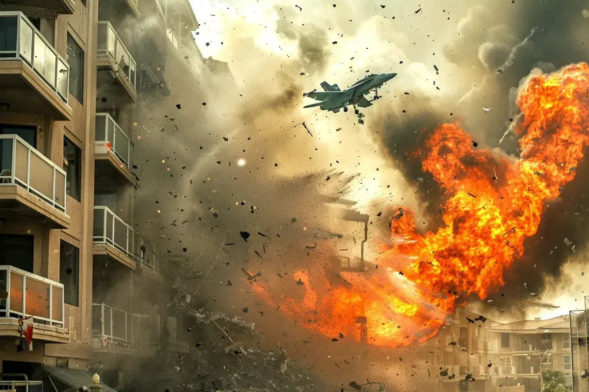 F18 Virginia Apartment Crash.