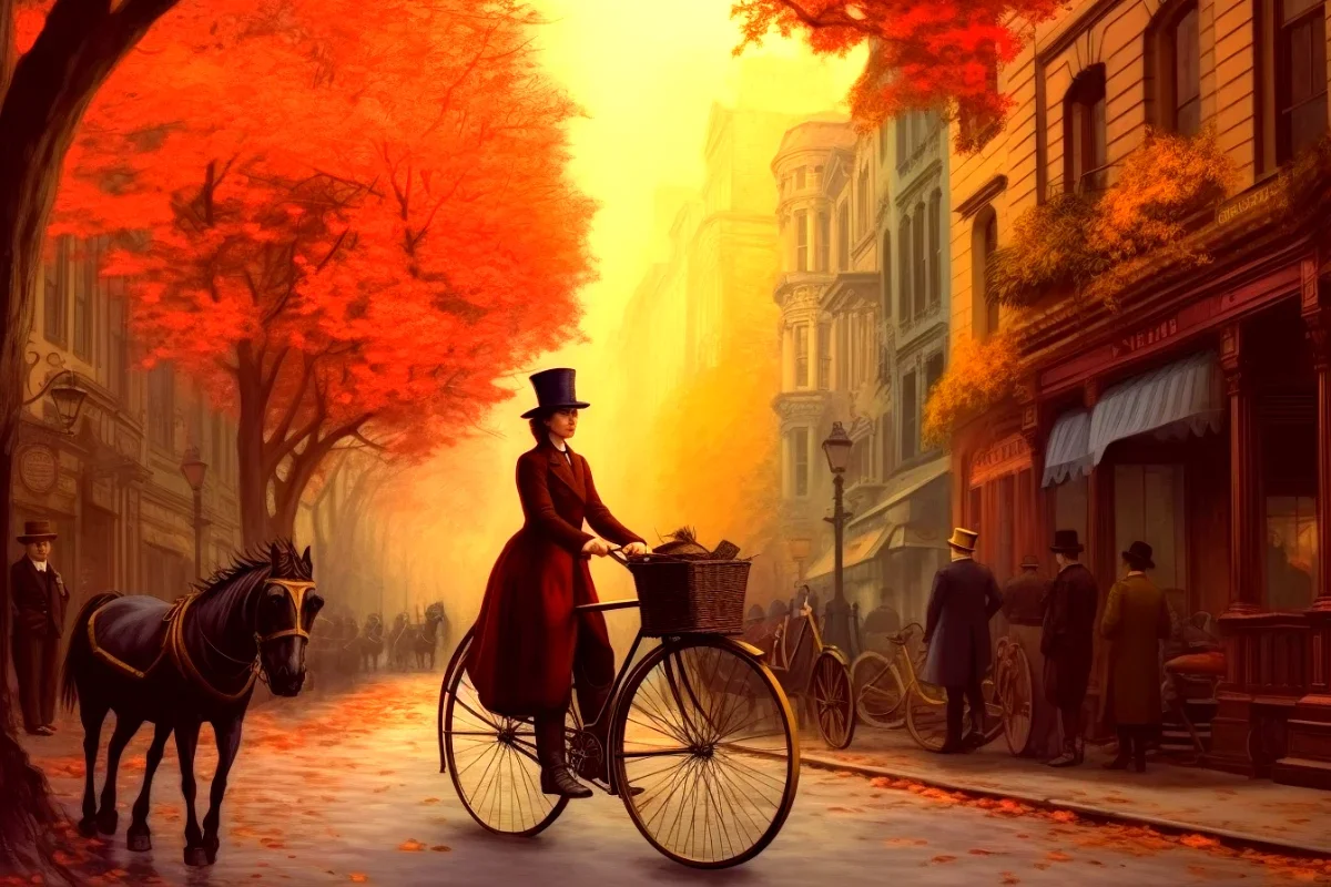First us bicycles introduced.