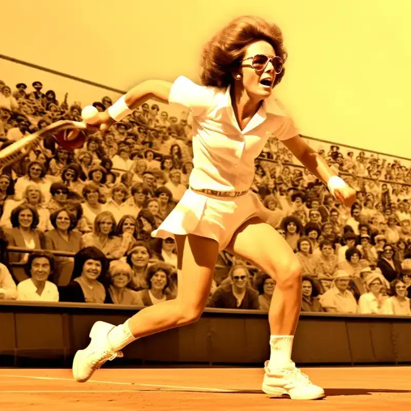 Billie Jean King's Legendary Triumph: The Battle of the Sexes 🎾👑
