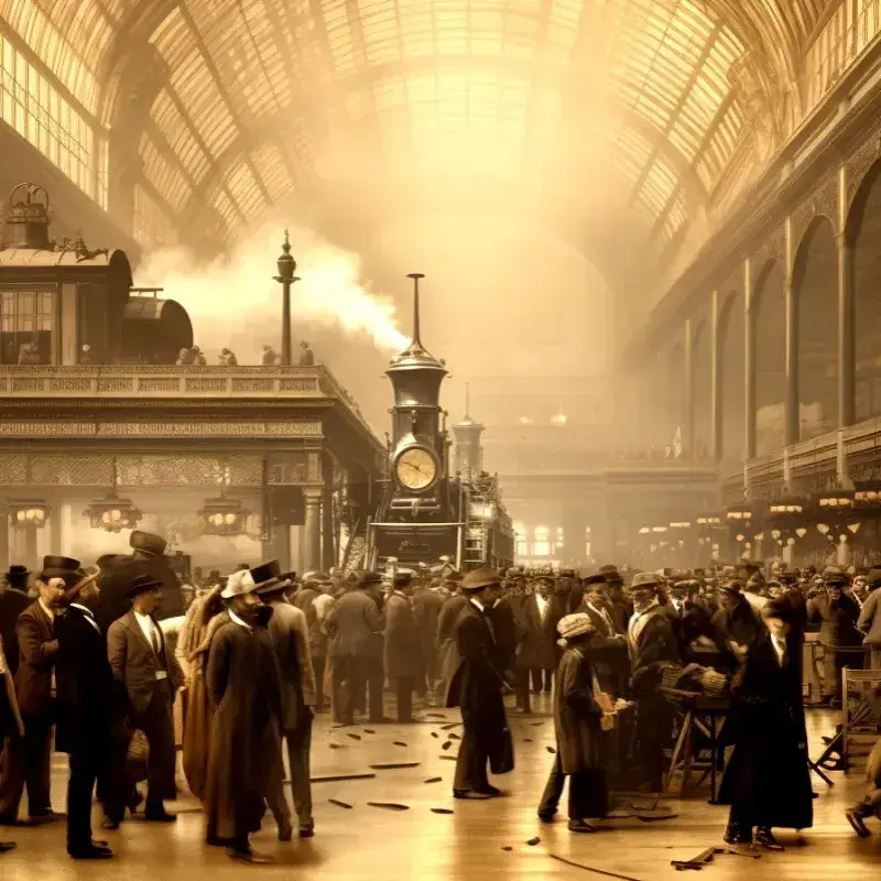 Penn Station's Historic Opening: A New Era in Rail Travel 🚂✨