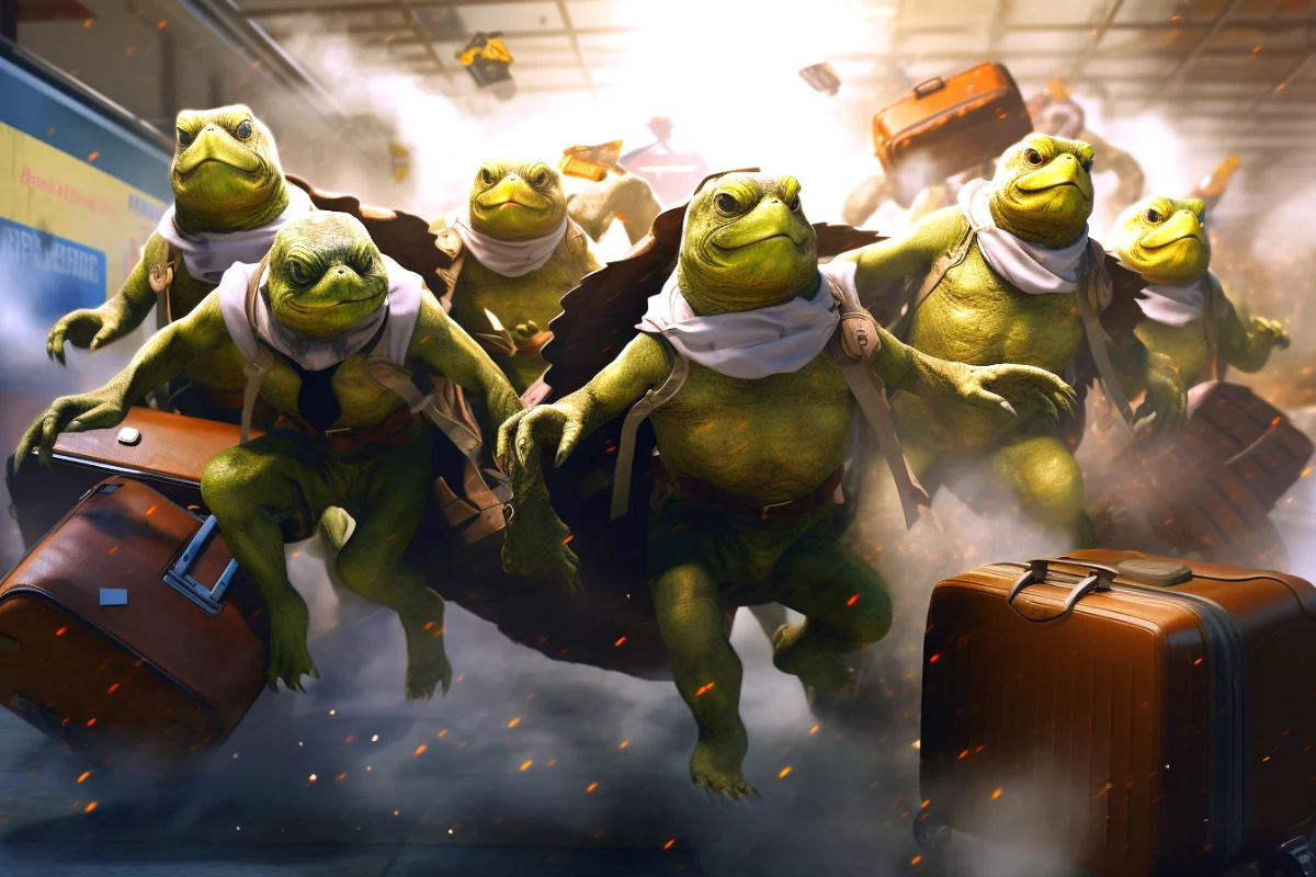 5000 turtles smuggled at kuala lumpur airport.