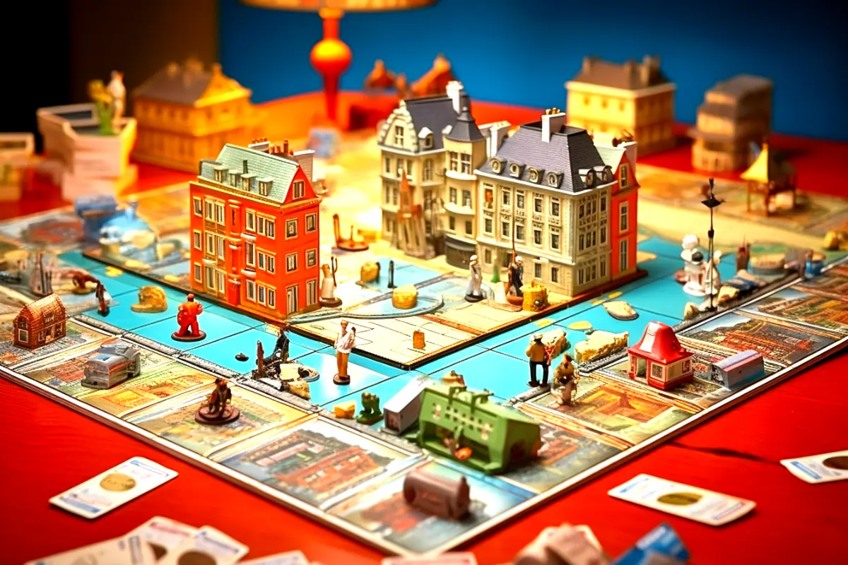 Board game monopoly.