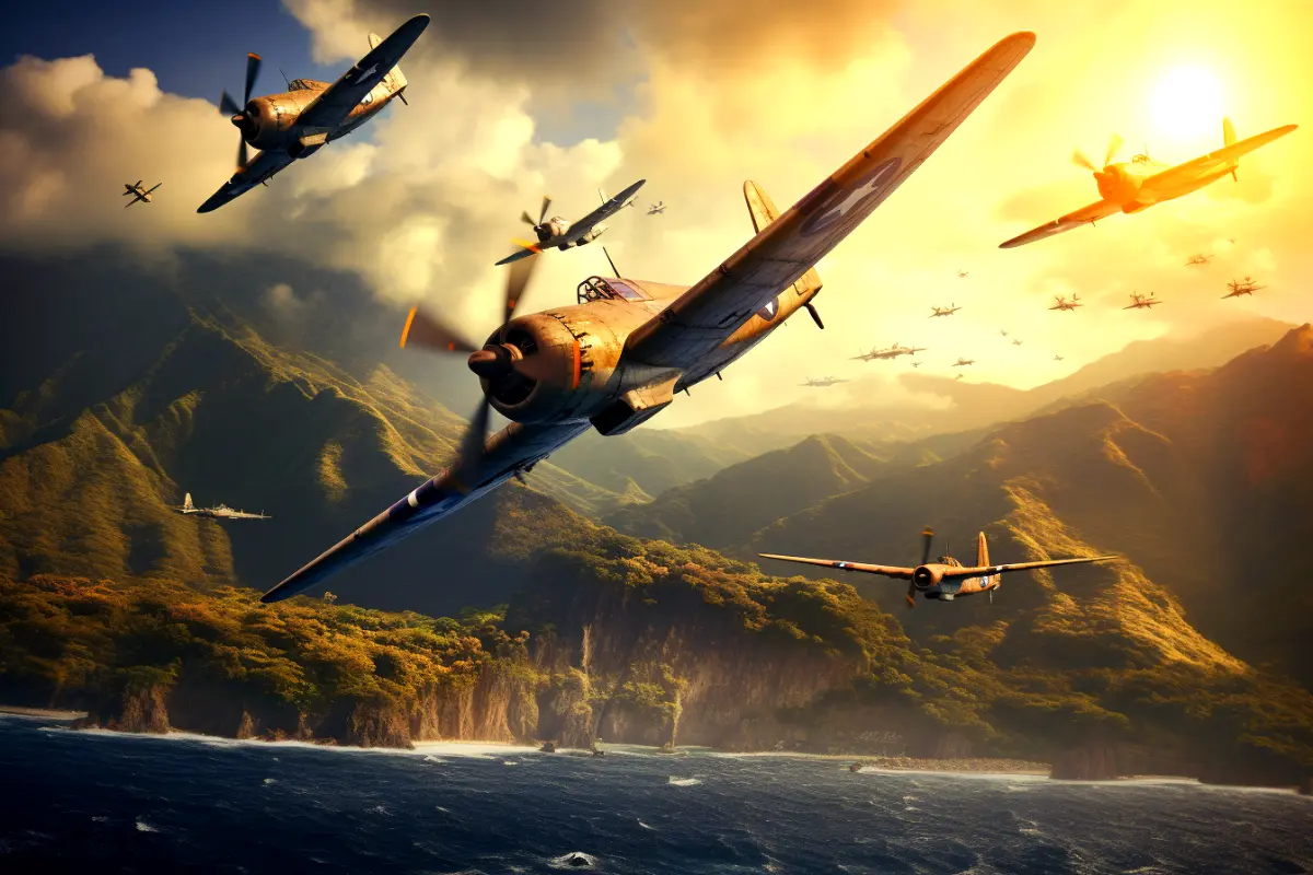 Japan Attacks Pearl Harbor.