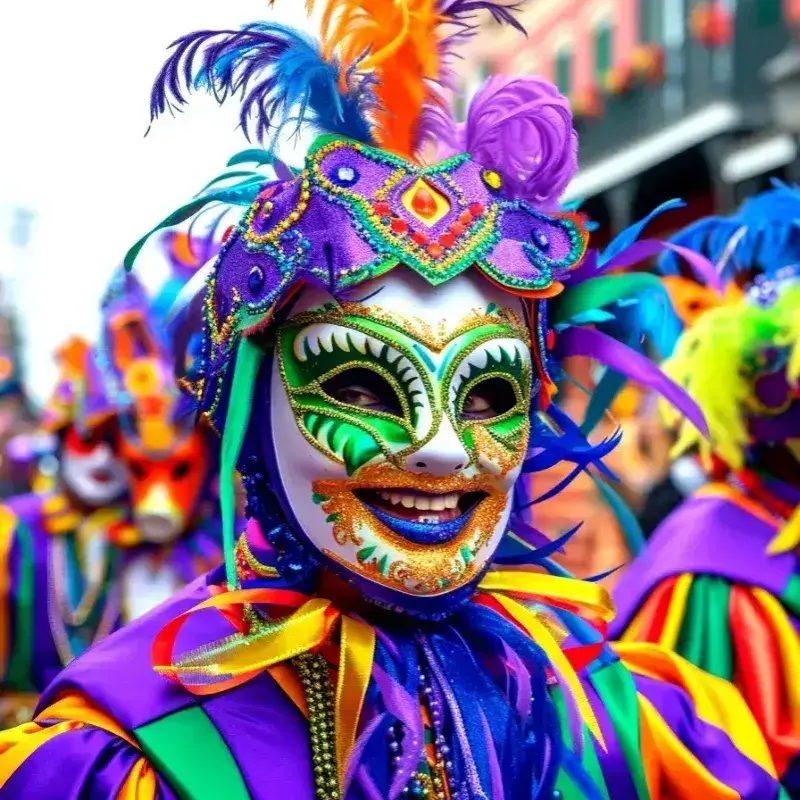 Celebrating the Origins: The First Mardi Gras in New Orleans 🎭🎉