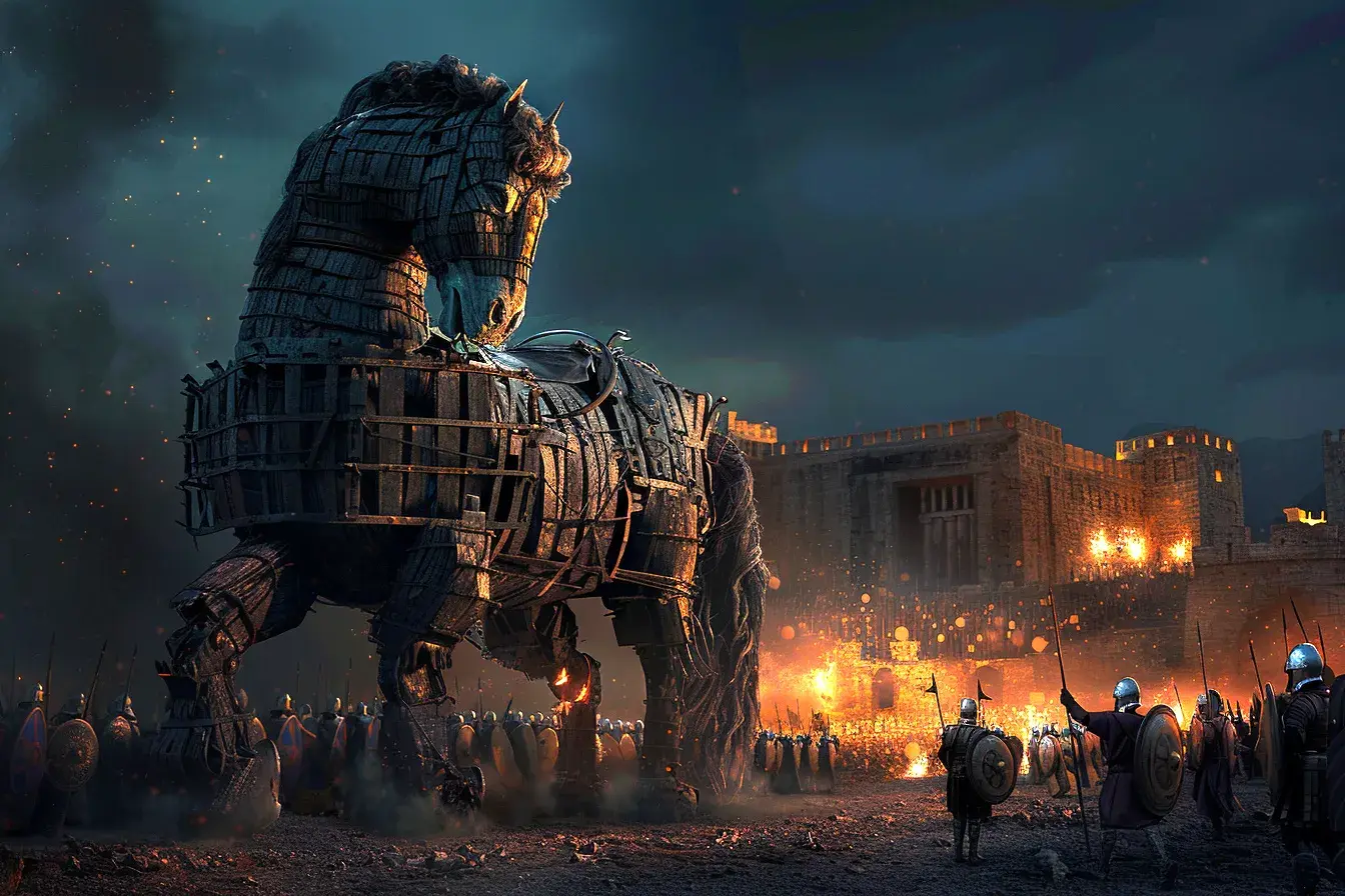 Troy Trojan Horse.
