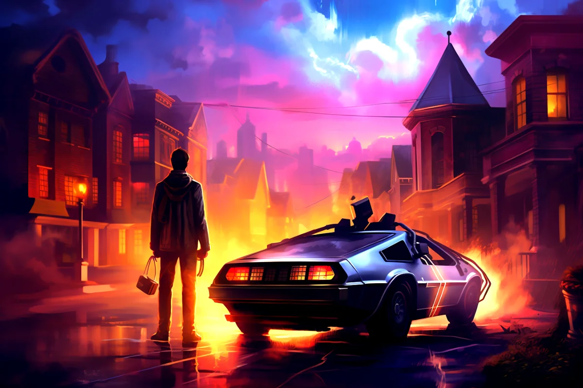 Back to the future released.