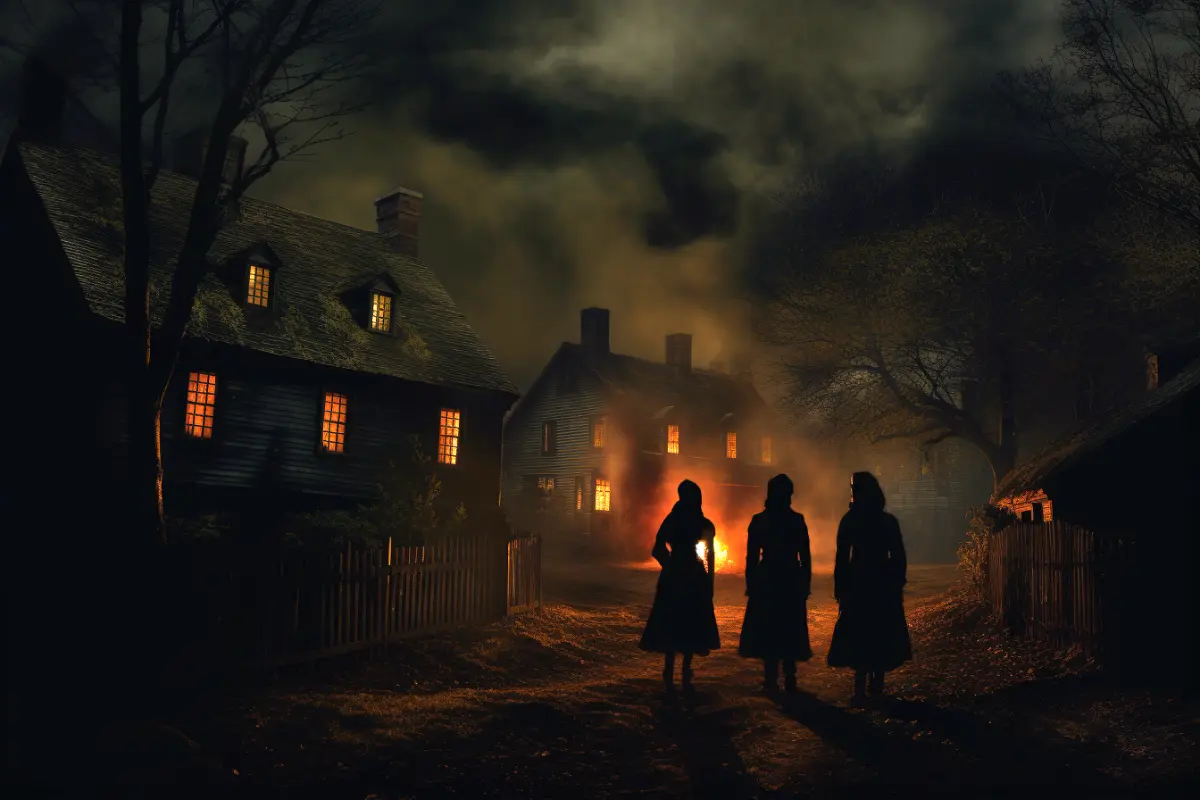 Witchcraft in salem massachusetts.