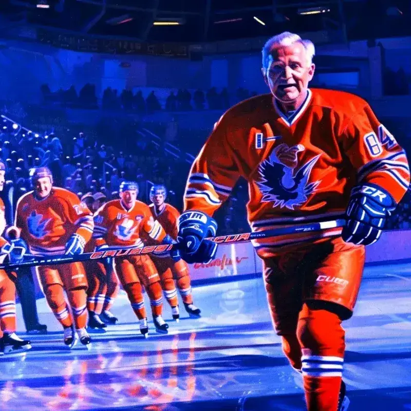 Gordie Howe's Remarkable Comeback: A Hockey Legend Defies Age at 68 🏒✨